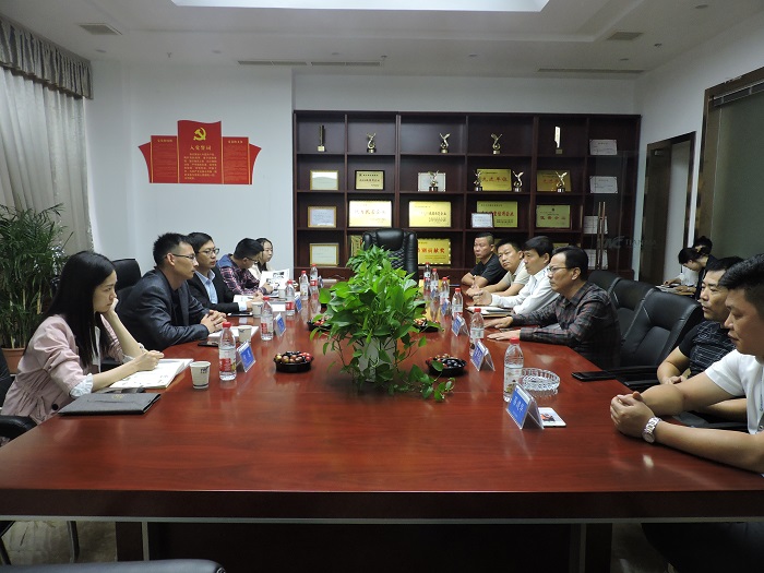 熱烈歡迎恒大、聯(lián)東集團(tuán)領(lǐng)導(dǎo)蒞臨我司考察指導(dǎo)工作