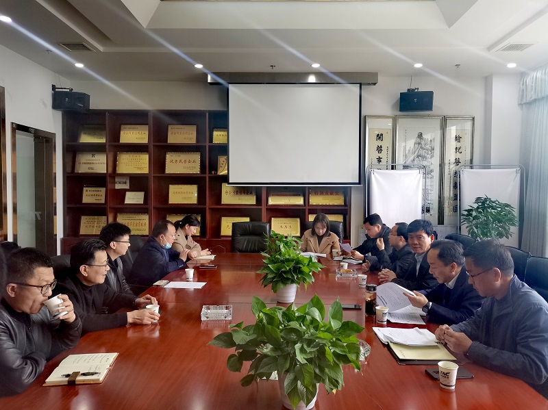 新洲區(qū)委統(tǒng)戰(zhàn)部、區(qū)工商聯(lián)領(lǐng)導走訪我司考察